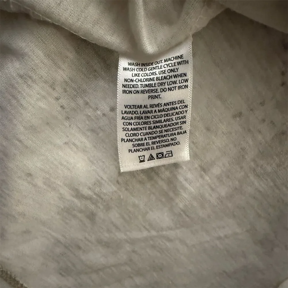 Faded Glory Women's M Beige Long Sleeve T-Shirt with Star Design - Picture 3 of 8